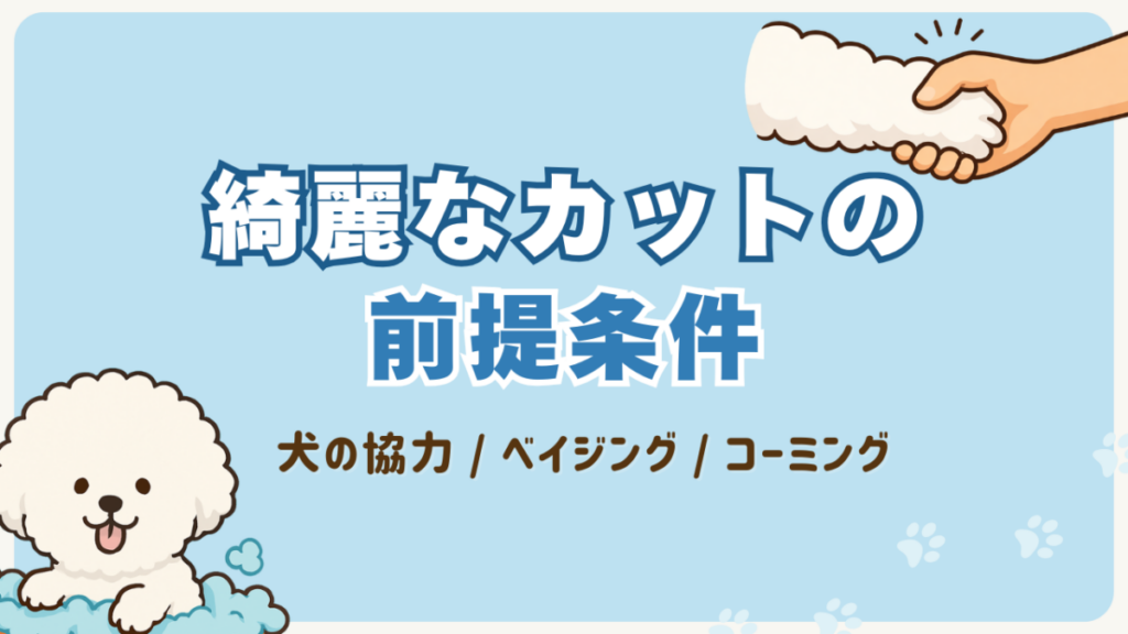 綺麗なカットの前提条件